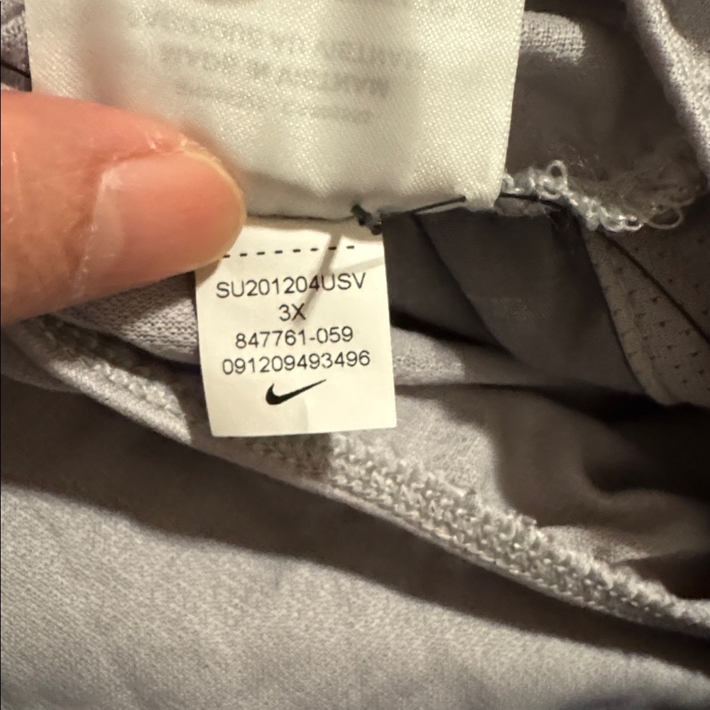 Nike Tempo Running Shorts Wolf Grey Lined Workout Gym NWT-3X - Picture 8 of 8